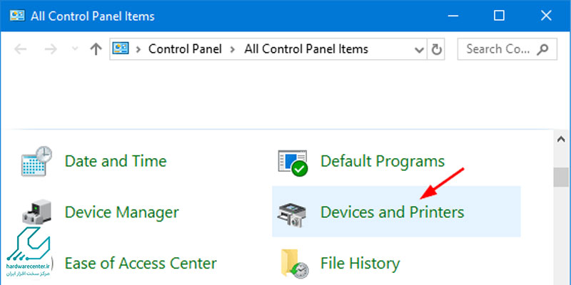 رفع خطای Error State در پرینتر hp